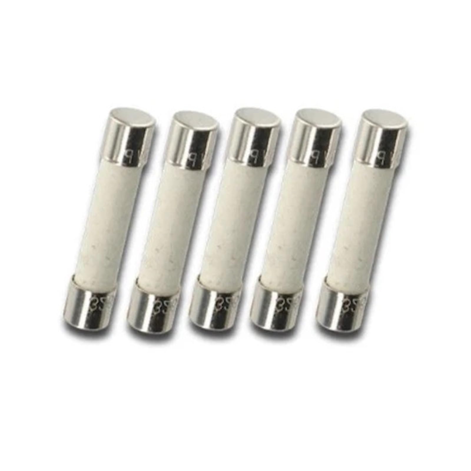 KXIWLUFV 5PCS 0.8A 125V Ceramic Fuse