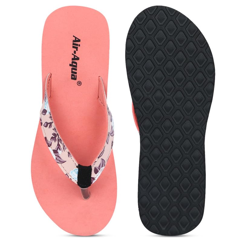Image of Airaqua Women's EVA Slippers for Daily Use | Stylish Lightweight Flip Flops & Heels for Girls | Soft Bathroom, Home, Travel Slippers | Anti-Slip Comfortable Footwear for Ladies(7)