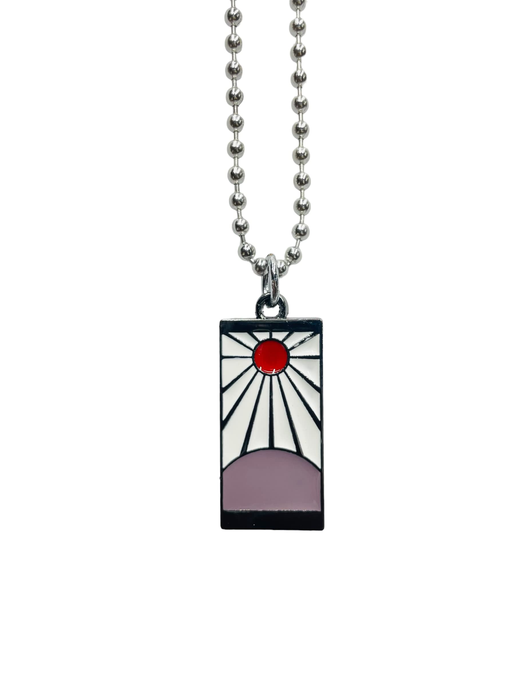 Elegant Attire Club Anime Demon Slayer Tanjiro Hanafuda Pendant Necklace for Men and Women Alloy (B0C3ZWLPQX) Amazon Price History, Amazon Price Tracker