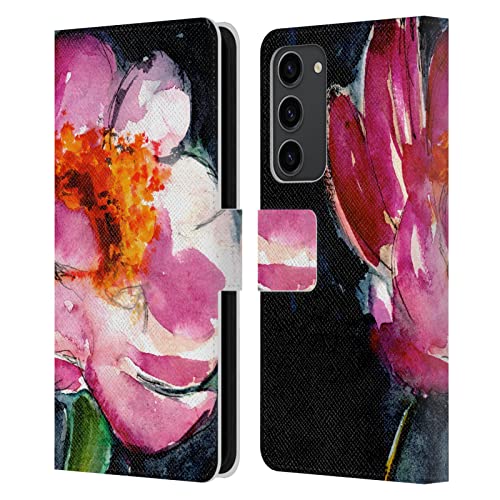 Étui en cuir Galaxy S23+ 5G Mai Autumn finitions soignées