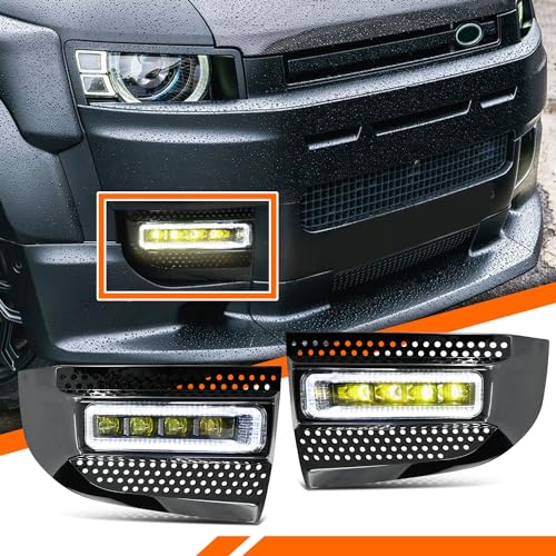 Amazon | COOLDNA LED フロントフォグライト ランドローバー Amazon | COOLDNA LED フロントフォグライト ランドローバー