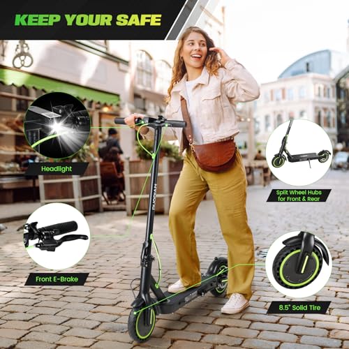 Electric Scooter Adults,Folding E Scooter with 350/500W