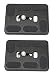 2 Pack Desmond "Demon" DM-60 60mm QR Lens Plate Quick Release Arca / RSS Compatible DM60