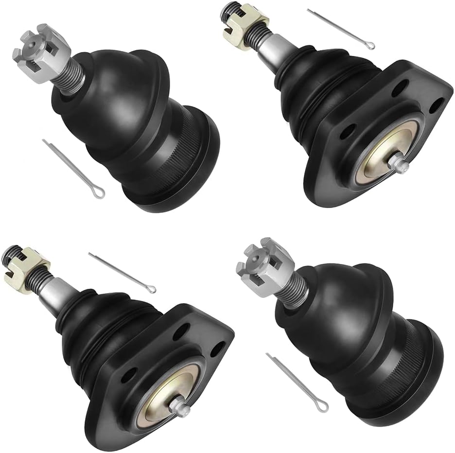 SCITOO 4pcs Front Suspension Kit Lower Upper Ball Joint Fit 1973-1974 For Chevy Blazer 2WD 1975-1986 C10 1975-1982 For Gmc Jimmy 2WD