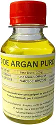 Óleo de Argan Puro 100ml Hidratação de Pele Unhas e Cabelos