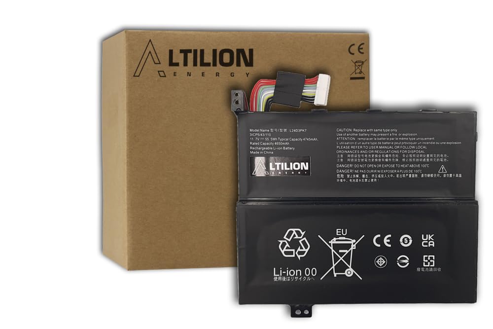 Batería Altilion Energy L24D3PK7 L24M3PK8 para Lenovo Legion Go S 8APU1 / 8ARP1