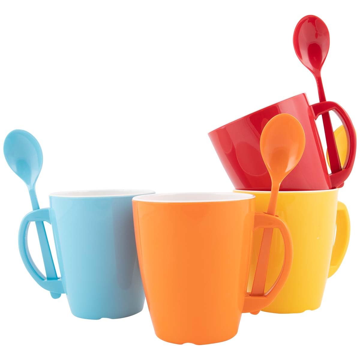 Gimex Multicoloured Gx Col Taza Arco Iris 4 Uds For Those Looking For Quality And Practicality, For Practical Use And Reliable Results