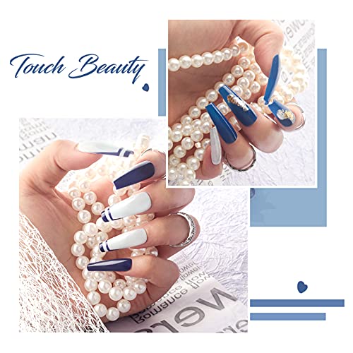 TOMICCA 18 kleuren gel nagellak, 6ml kleur gel met basis en top coat gel Polish set, glanzend naakt en glitter UV… - Afbeelding 4
