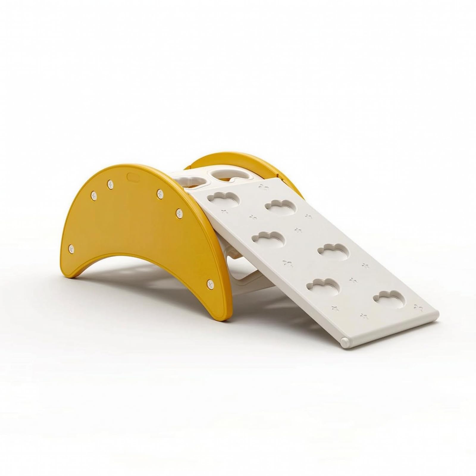 Arco Montessoriano Comodo Arrampicatd Arco Arrampicata Richiudibile Gioco per Cameretta, Giallo, style to 4