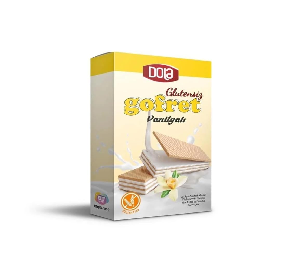 Dola Glutensiz Vanilyalı Gofret 100 gr