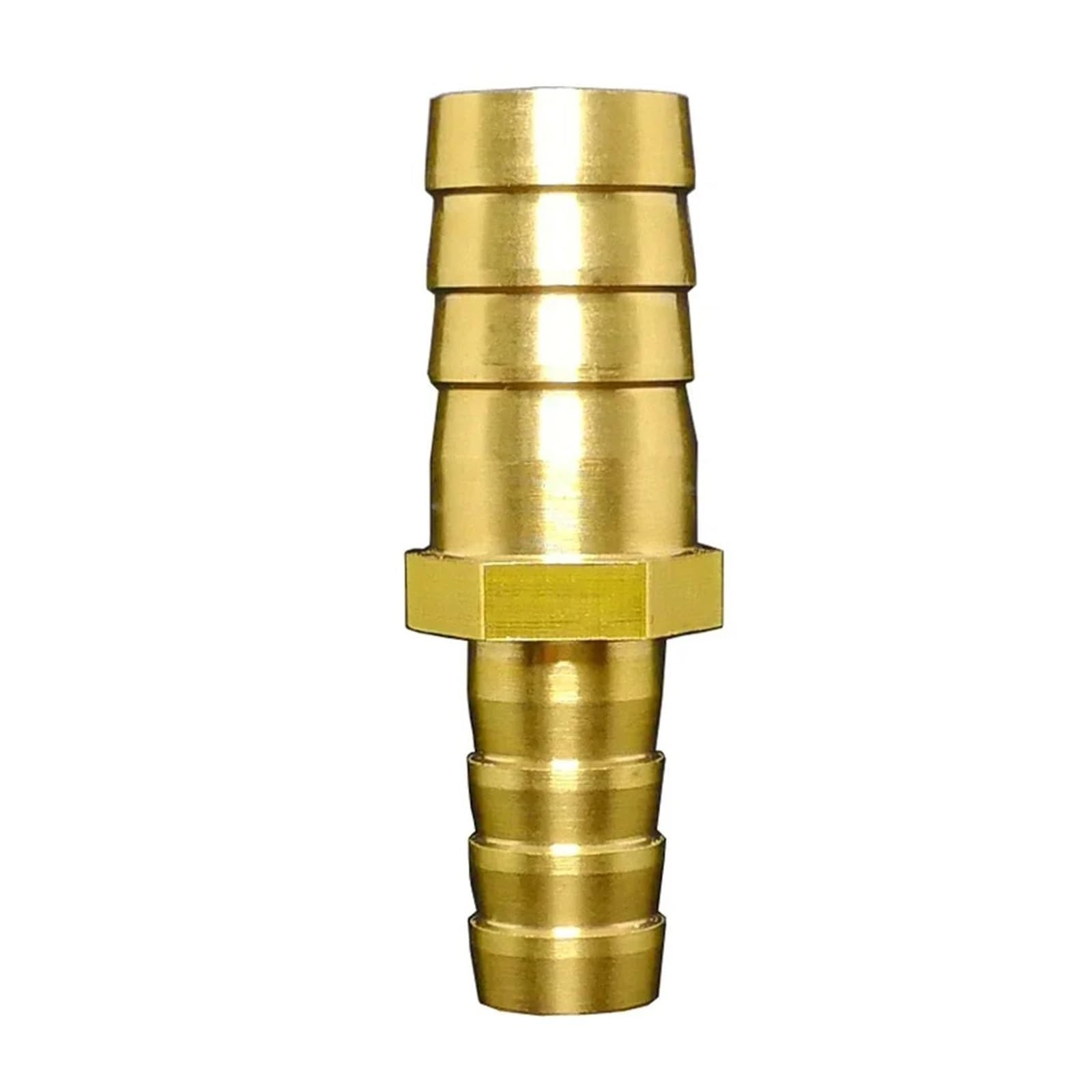 2,5 3 4 6 8 10 12 14 16 19 25 32 mm Raccord cannelé for tuyau Raccord réducteur droit Raccord de tuyau en laiton for transfert d'eau et de gaz(5 pcs,32mm-32mm)