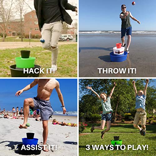 Bulzibucket Beach, Tailgate, Camping, Yard Game Indoor/Outdoor By Water Sports, Perfect For Family Game Night, Outdoor Games, Blue/Black #TOP2