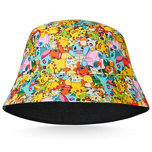 Pokémon Kinder Baseball Cap Snapback Kappe Jungen Bucket Hat Mützen...