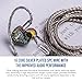 Linsoul Tripowin Zonie IEM Cable, 2m Long Earbud Cord, 16 Core Silver Plated Earphone Cable, in Ear Monitor Wire for Audiophile Musician (Recessed 2Pin)
