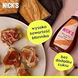 N!CK'S Fiber Syrup, syrop z włókna z miodem miodowym, 300 g