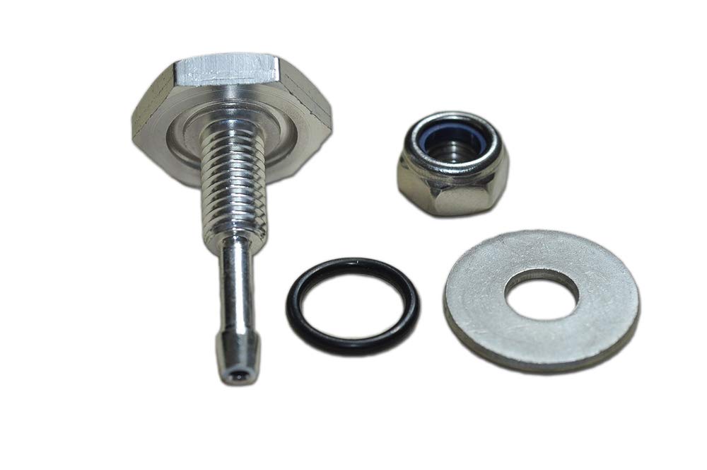 Turbocharger Silicone Pipe Boost Hose Nipple Turbo Vacuum VAC Gauge Fitting TDI - TDI-001