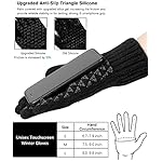 Vgogfly Winter Knit Gloves Warm Full Fingers Men Women with Upgraded Touch Screen - Anti-Slip Glove Fleece Lined - Image 4