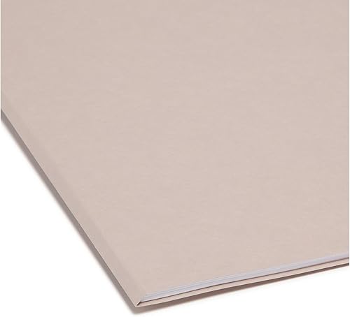 Miniatura 5 de Smead 12334 Carpetas de archivo 13 de corte reforzado con pestaña superior gris 100caja