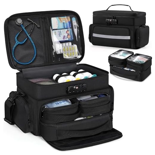 Can i put prescription medication in my checked luggage Zannaki Multifunctional Medicine Organizer Bag