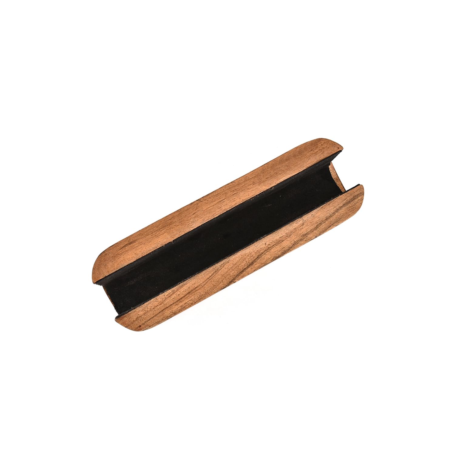 Supporto verticale in legno di acacia naturale per laptop e tablet, elegante organizer da scrivania per Apple, Microsoft, dispositivi di gioco (20,3 x 5,8 x 6,3 cm)