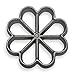 Honey-Can-Do 7000 Loose Rosette Iron/Cookie, 0.5-Inches H x 2.75-Inches W