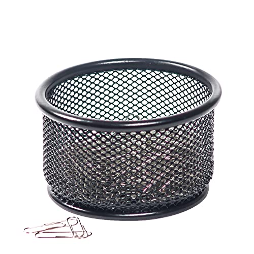 Brenton Studio™ Metro Mesh Paper Clip Holder, Black