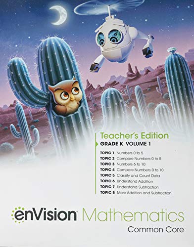 enVision Mathematics Common Core, Grade K Volum... 0134954793 Book Cover