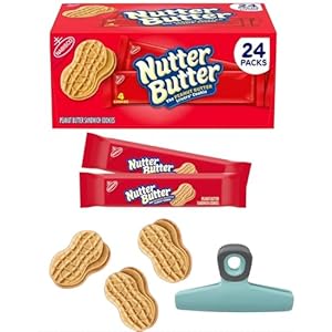Nutter Peanut Butter Sandwich Cookies, Nutter Butter Cookies 24 Pack
