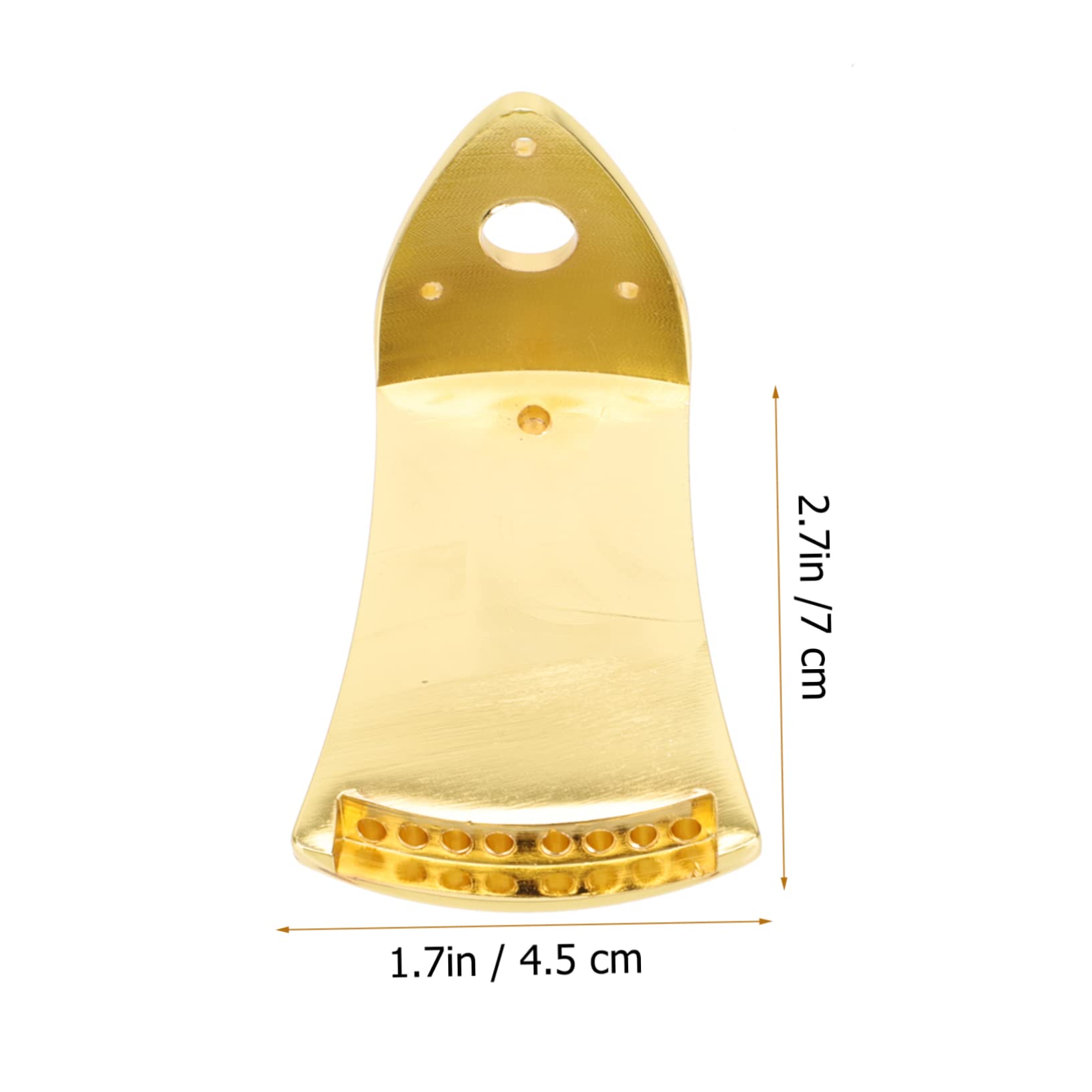 Abaodam Elegant Mandolin Bridge for 8-string Instruments Accessory Set Rosewood/ebony Pins Easy to Use