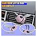 Little Bee Car Air Vent Clip, Cute Car Air Freshener Gift, Automobile Perfume Air Conditioning Vent Accessories for Car, Auto Interior Decorations (Pink, 1PCS)