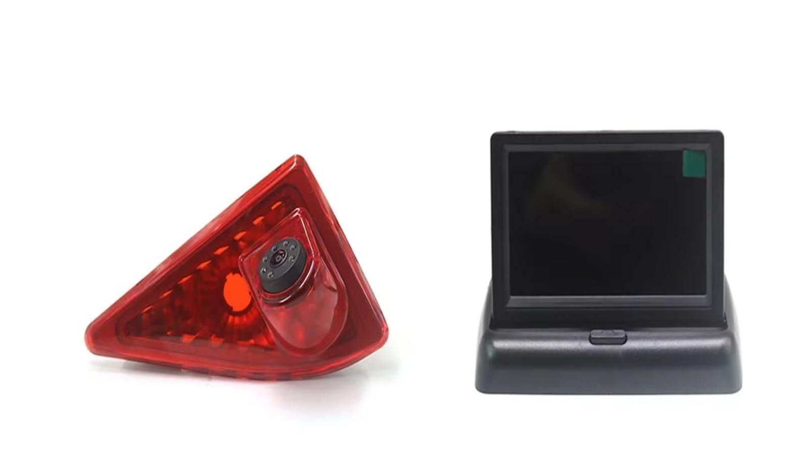Zestaw kamery cofania Opel Movano z wbudowanym światłem stop, składany wyświetlacz TFT LCD