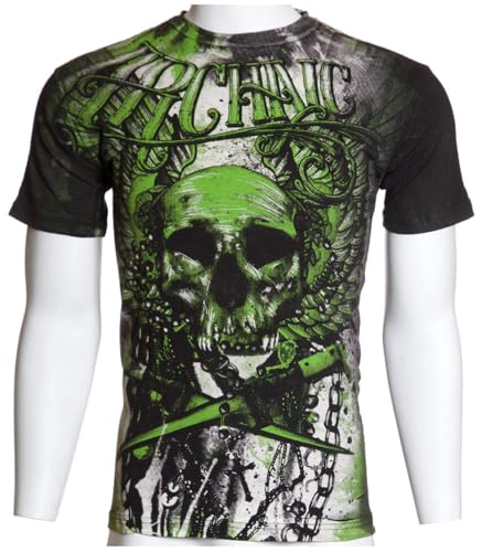 Archaic by Affliction Men's T-Shirt CADAVEROUS Black4