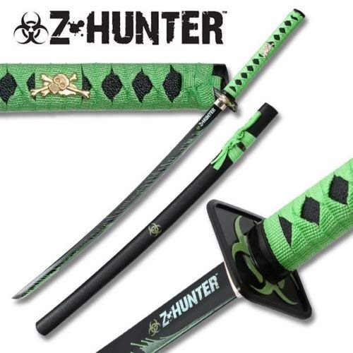 Zombie Hunter Blood Splatter Samurai Sword NEW
