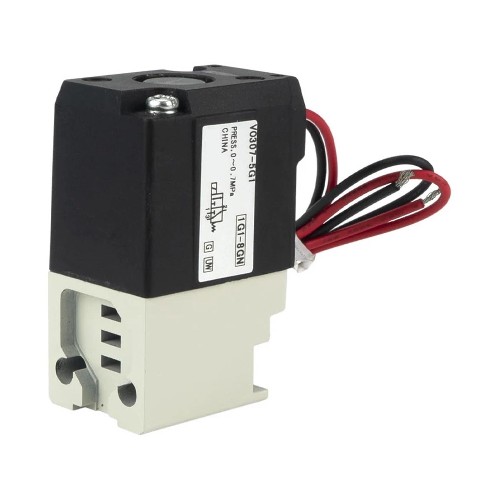 Électrovanne pneumatique VO307-4D1 3 voies pour contrôle de distributeur d'air