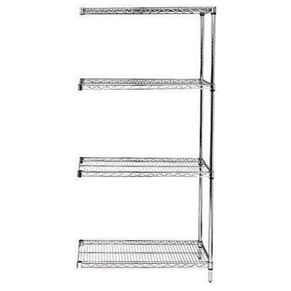 Quantum AD63-3636S Wire Shelving Add-On Kit, 36