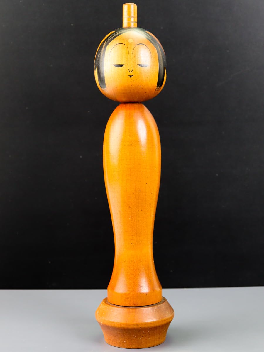 Kannon Kokeshi Kato Kuen Co-Box Local Folk Art