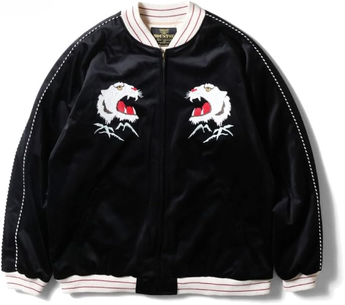 Amazon.co.jp: [ヒューストン] VELVETEEN SOUVENIR JACKET (TIGER