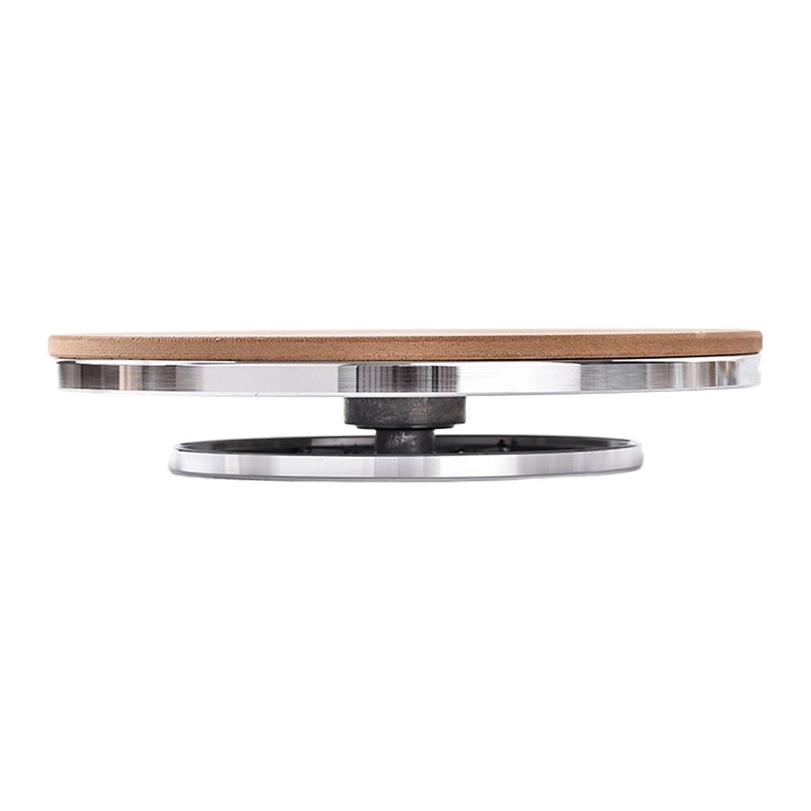 Drehteller für Modellierscheiben, Drehbare Tortenplatte, Aluminiumlegierung, Geräuschloses Lager, rutschfest, Lackierdrehteller, Lackier Und Keramikr, 25cmx15cm