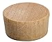 Waddell 8300.38 OAKDP 8300.00 Dp Screw Hole Plug, 3/8 in, Flat, Oak
