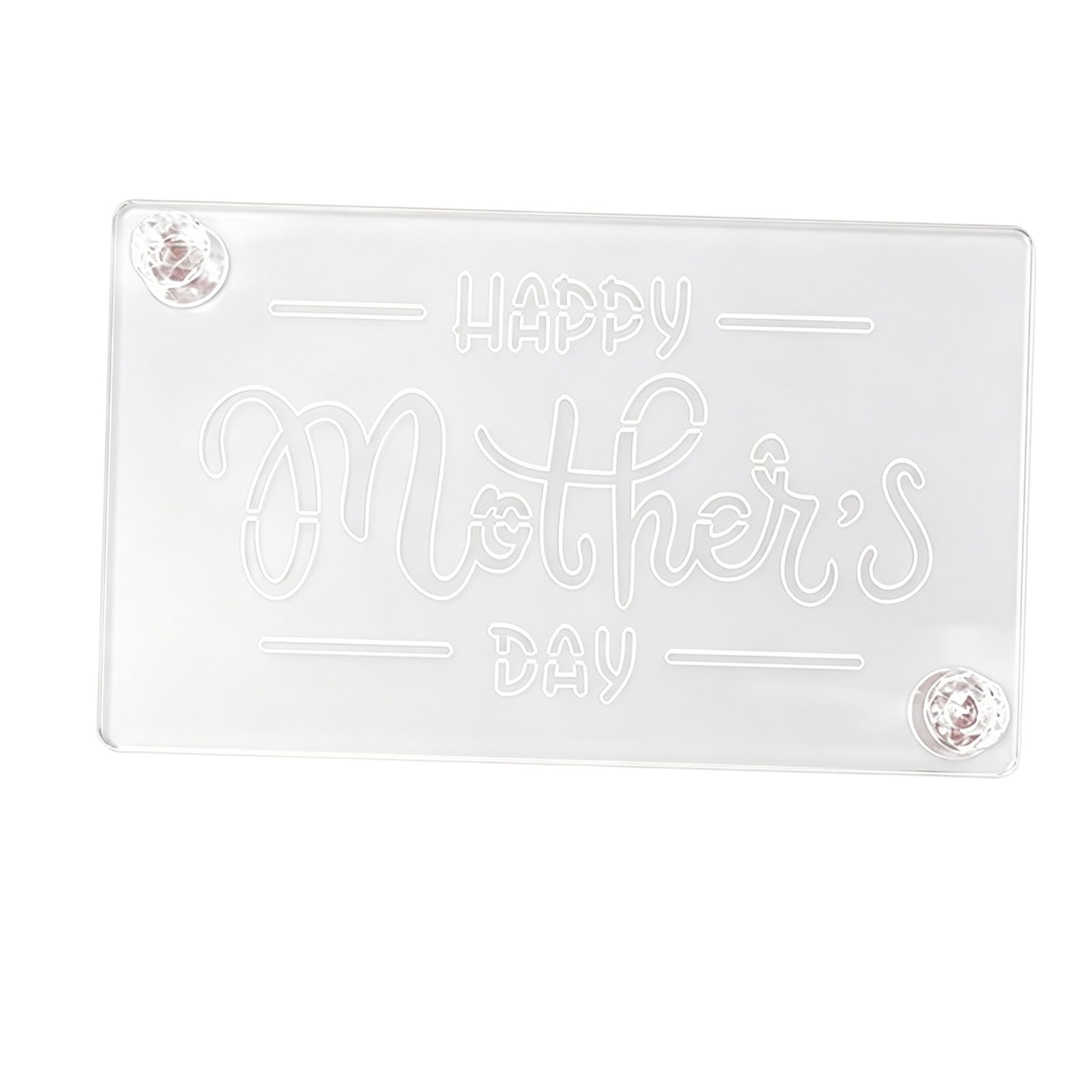 carotoe Practical Cake Stencil Acrylic Powder Template for Decorating Cakes Cookie Portable Transparency Cake Decoration Molds Recyclable Marking Cast
