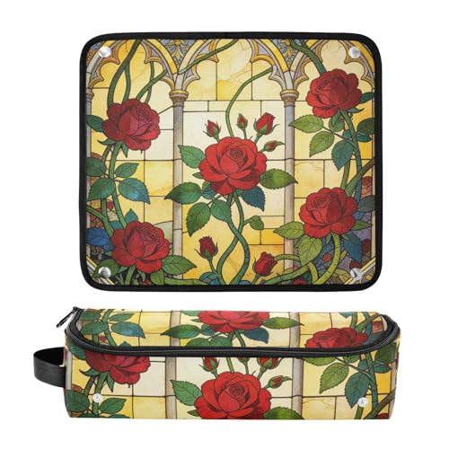 Bolsa de viaje para herramientas de cabello Hot Hair Tools con base resistente al calor, portátil y multifuncional para planchas, rizadores y cepillos miniatura 3