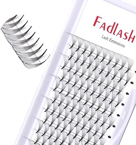 Volume Lash Extensions 10D Premade Russian 0.07 C Curl 11mm*12 Pre Made Russian Lashes Volume Lashes Pre- Made Fan Lashes10D-0.07-C-11