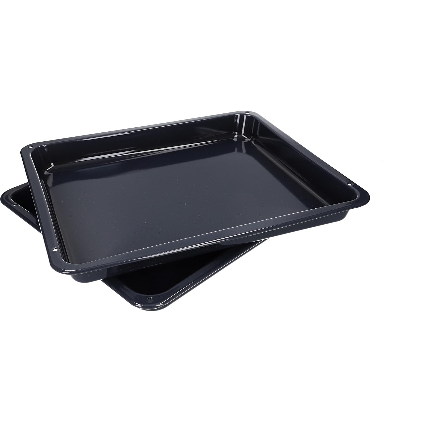 LUTH Premium Profi Parts 2x Backblech hoch emailiert 426x360x42mm kompatibel mit AEG 3870288200 für Backofen Herd