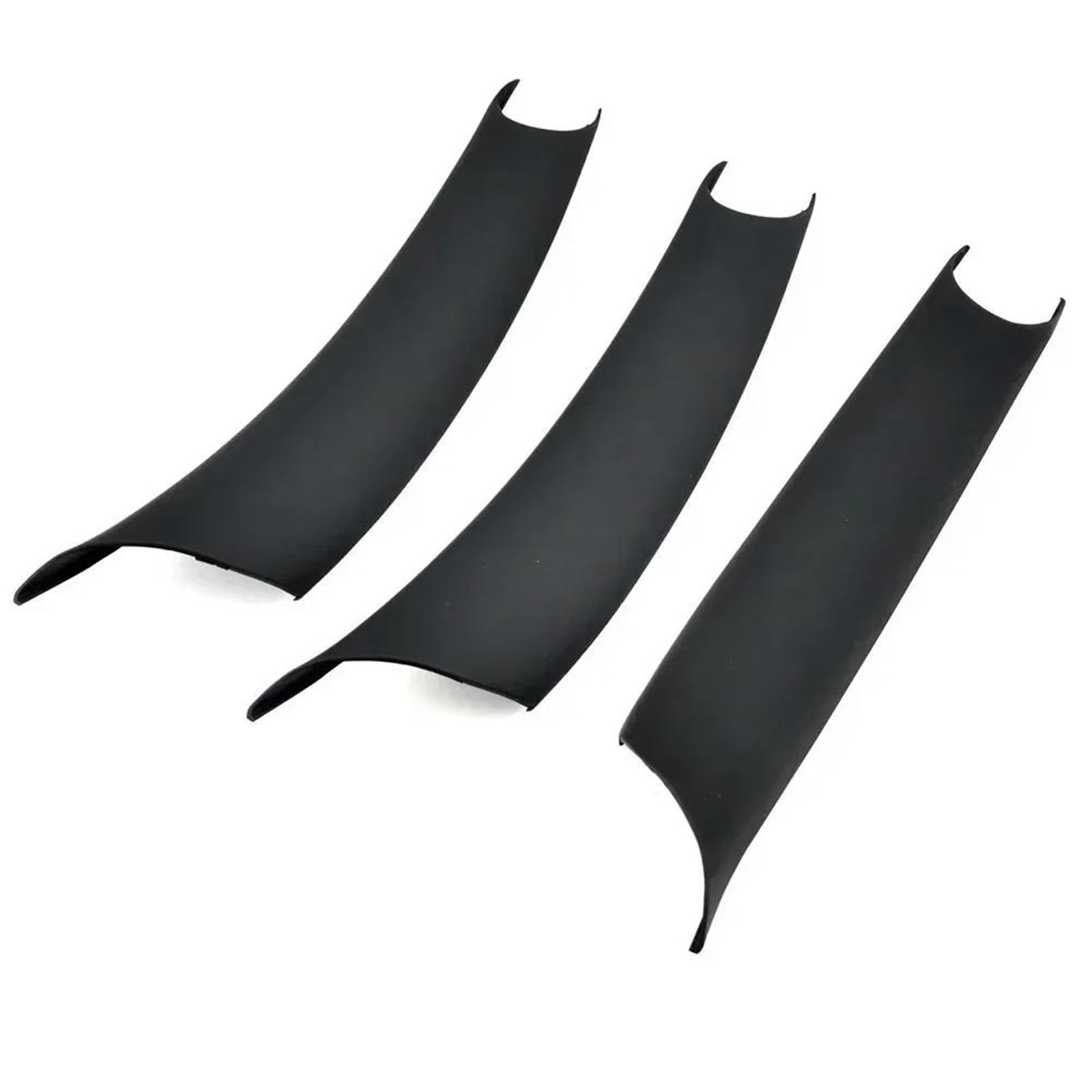 JTWMTY Car Interior Door Pull Handle Cover for BMW X5 E70 X6 E71 E72 2007-2014 LHD/RHD(LHD Black)