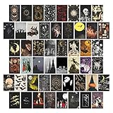 TwoDays Witchy Room Decor Aesthetic, Witch Decor, Withy Aesthetic Wall Collage Kit, 50pcs Witchy Posters for Room, Gothic Decor, Wiccan Decor, Pagan Decor (Set of 50, 4' × 6')