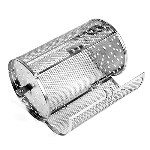 Universal Rotisserie Grill Kit, 28'' Stainless Steel Spit Rod & 2x4 Forks, BBQ Rotisserie for Backyard/Camping