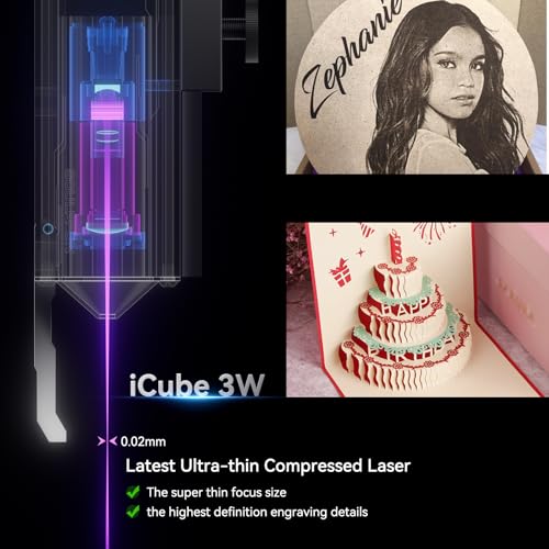 Sculpfun SFIC021 Icube 3W Mini Laser Engraver thumb #1