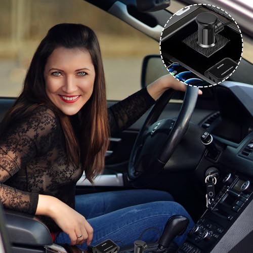 1PCS Cigarette Lighter Double Adapter, Double Cigarette Adapter for Car, Dual 12/24V Socket, 12v Car Splitter Multi Socket, Dual USB Charger for Cars Phone Camera (Black) - Image 6