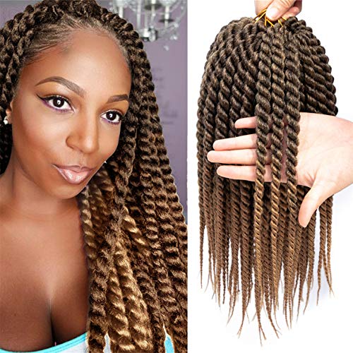 6Packs 12inch Havana Twist Crochet Hair Mambo Twist Braids Hair Senegalese Twists Hair