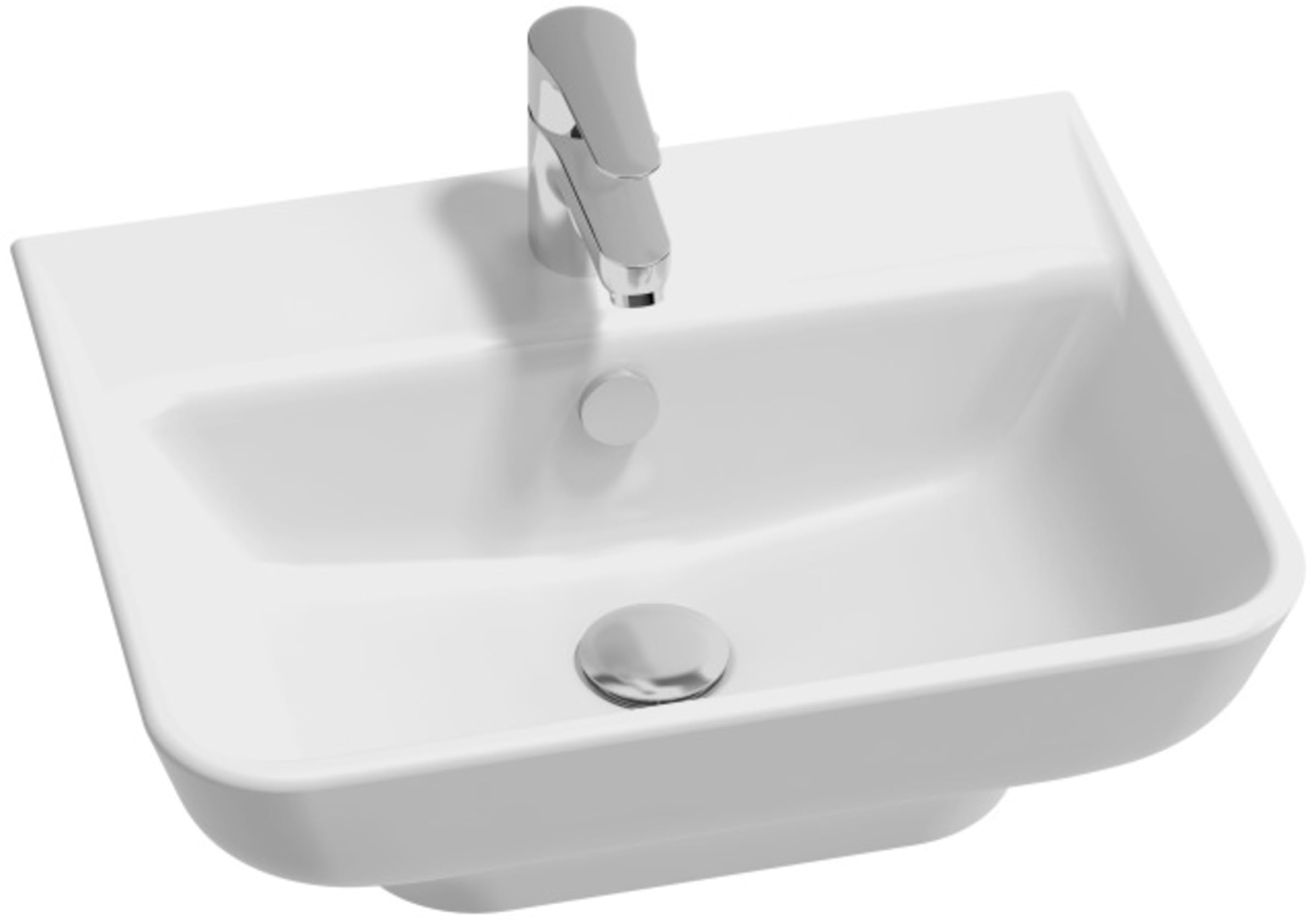 Lavabo Struktura 50cm suspendu pour gagner de la place au sol